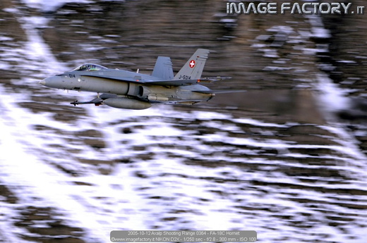 2005-10-12 Axalp Shooting Range 0364 - FA-18C Hornet